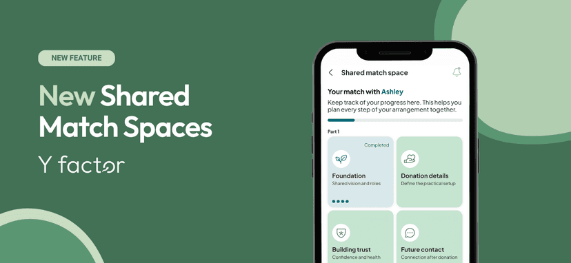 Introducing Shared Match Space: Plan Your Private Sperm Donation Arrangement Together